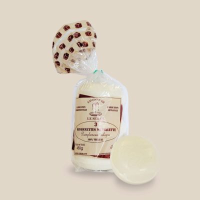 Round Marseille Soap 150 g – No Coloring