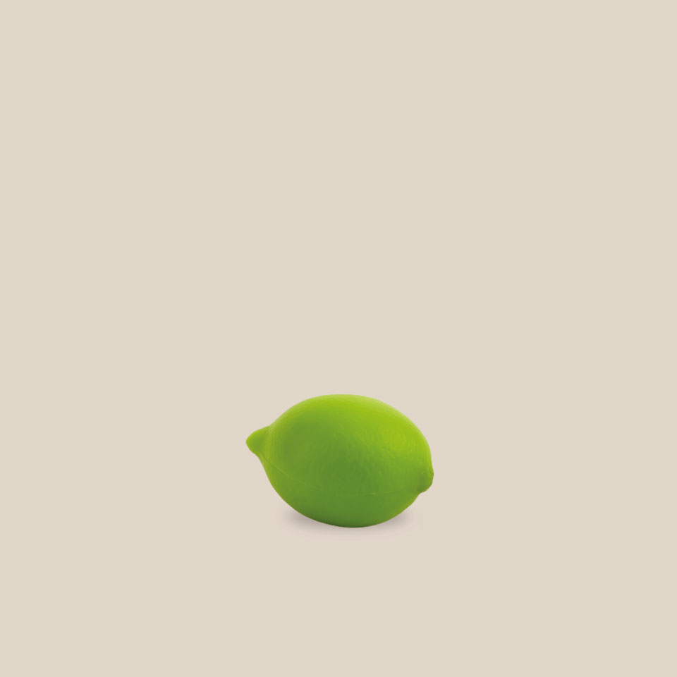 Savon trompe-l'oeil, en forme de mini Lime