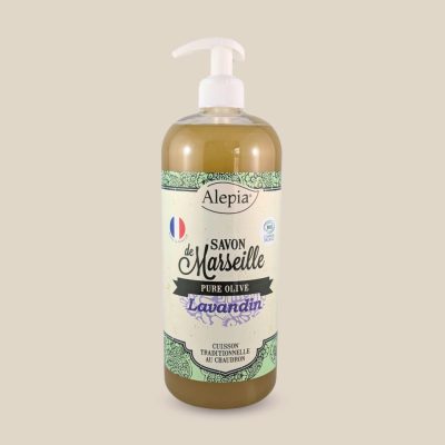 Organic liquid Marseille soap – Pure Olive – With Essential Oils
