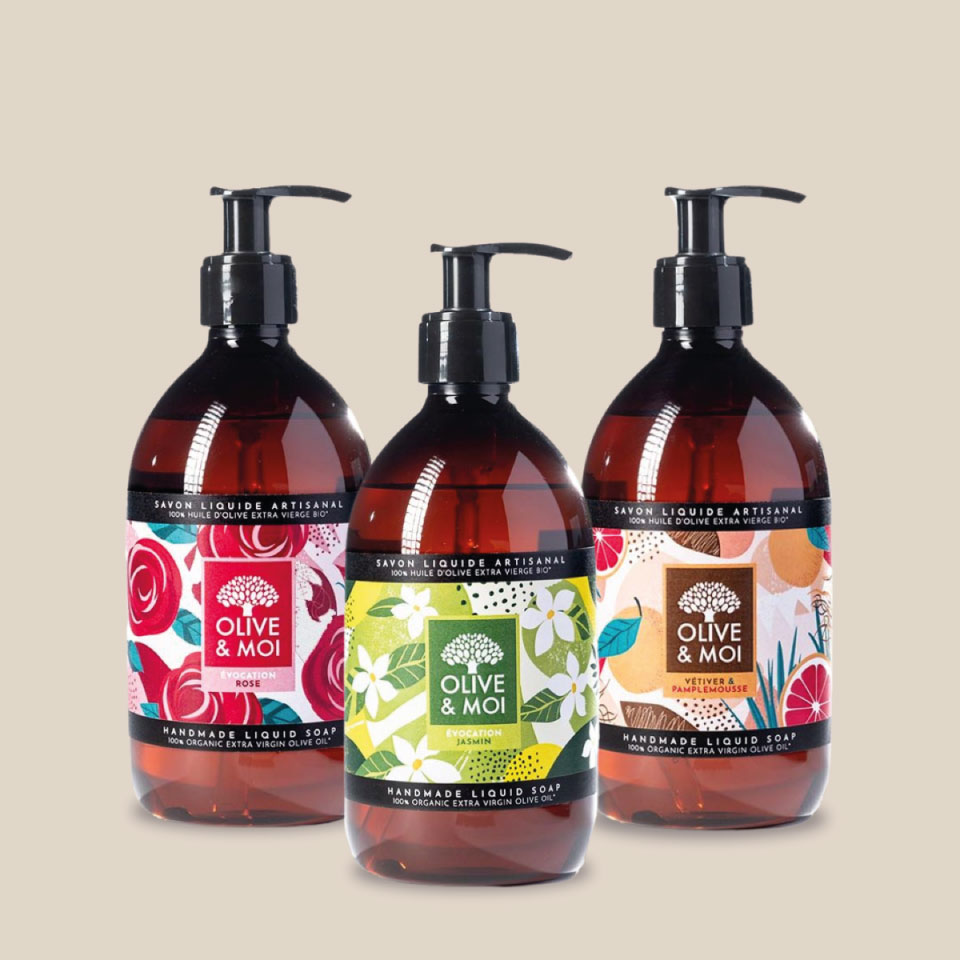 Savon liquide Bio – Évocation