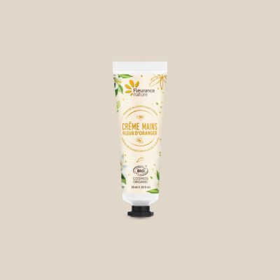Photo produit : Crème à mains bio Fleur d'Oranger, tube 30 ml