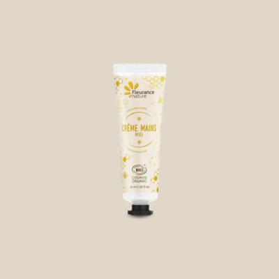 Photo produit : Crème à mains bio Miel, tube 30 ml