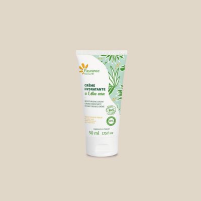Photo produit : Crème hydratante visage à l'Aloe Vera, tube 50 ml