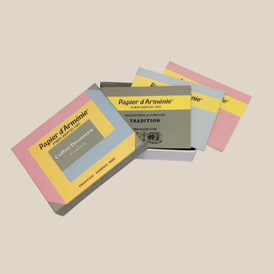 Photo produit : Coffret découverte des 3 senteurs de papier d'Arménie