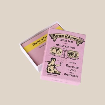 Photo produit : Coffret vintage Papier d'Arménie rose